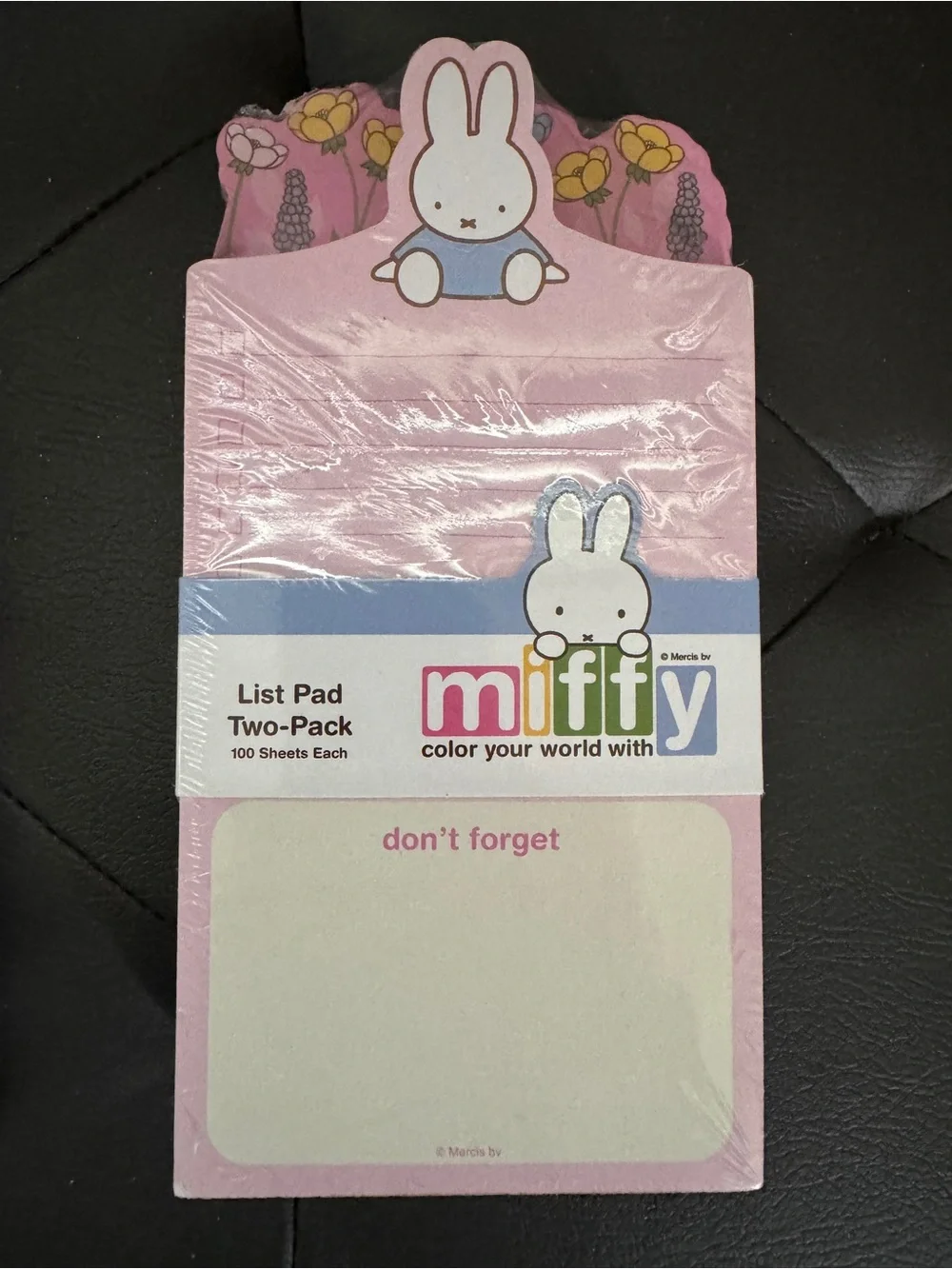 Miffy Pink List Pad Two-Pack